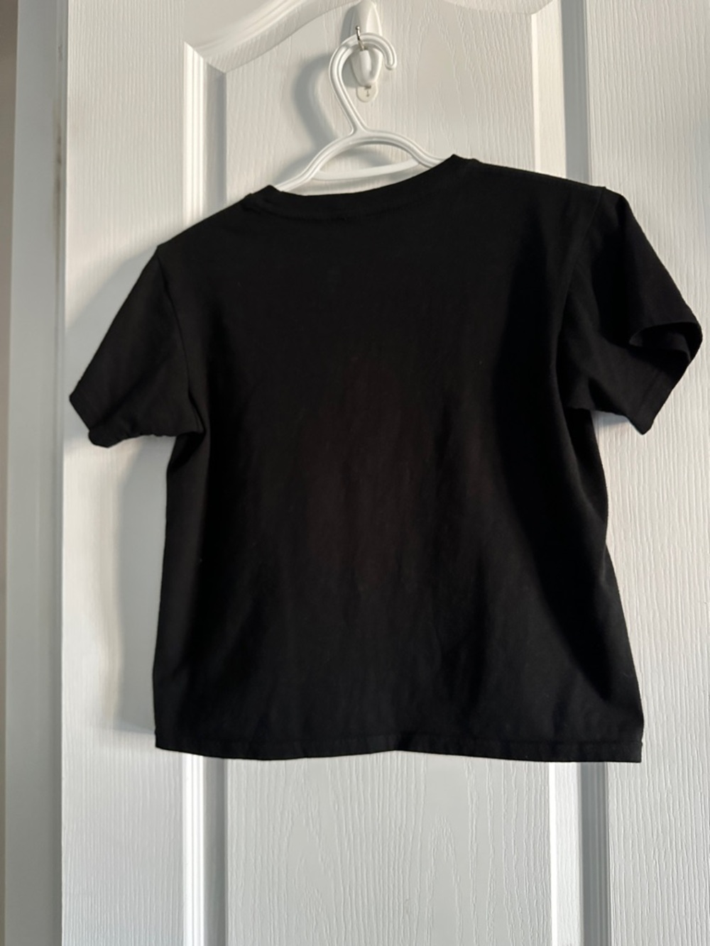 Sabrina Carpenter Black Graphic Tee with Red Logo XS Ptp 17.5” length 19” A0188 - Picture 5 of 5